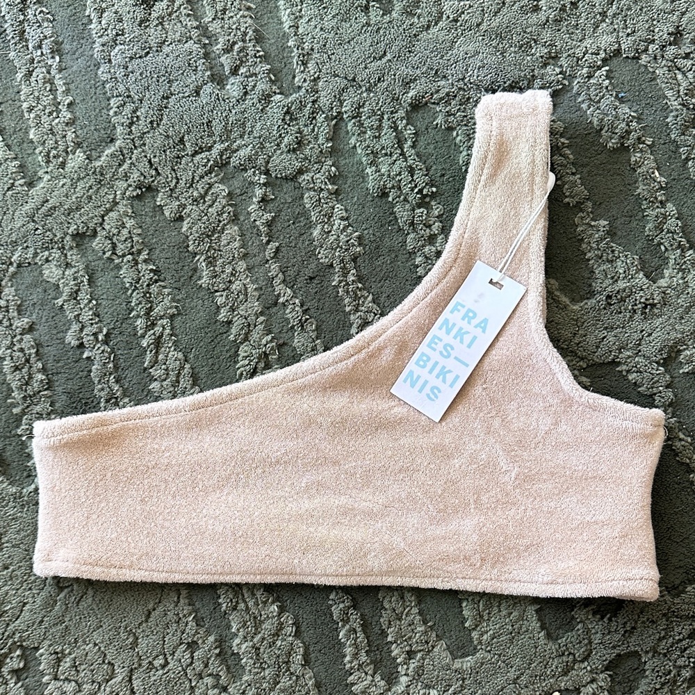 Frankie's Bikinis Asymmetrical Bikini Top